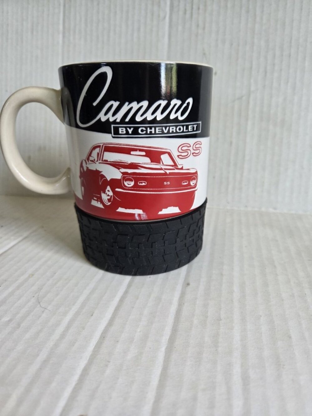 Vintage‎ GMC Licensed Chevy Camaro SS Coffee Mug tire Coaster